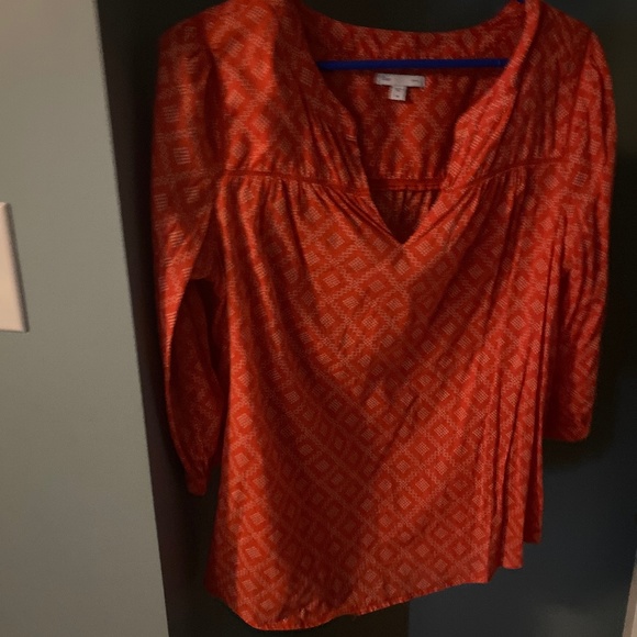 Orange blouse - Picture 1 of 2